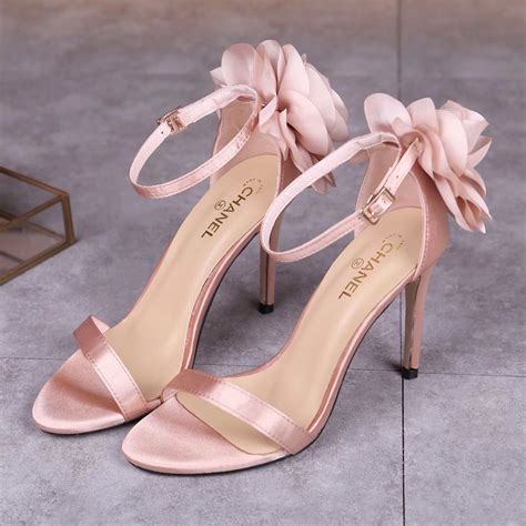 pink chanel pumps